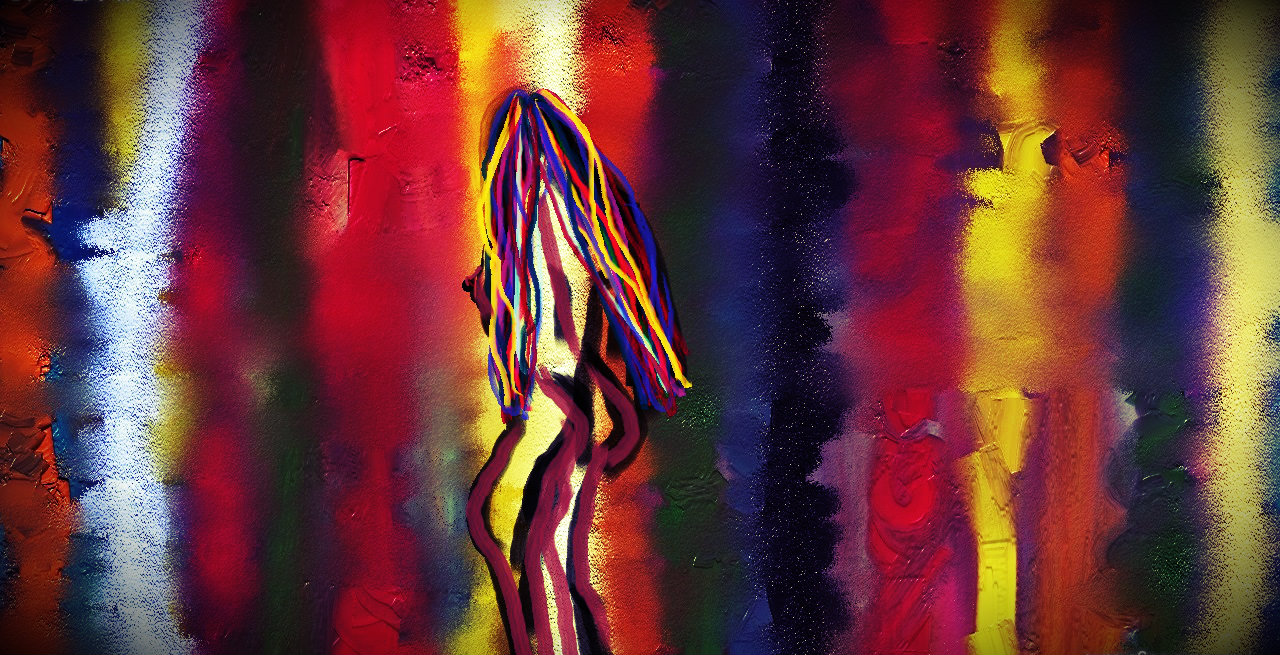 "You dont look queer enough" (image) by Debjani Chakravarty