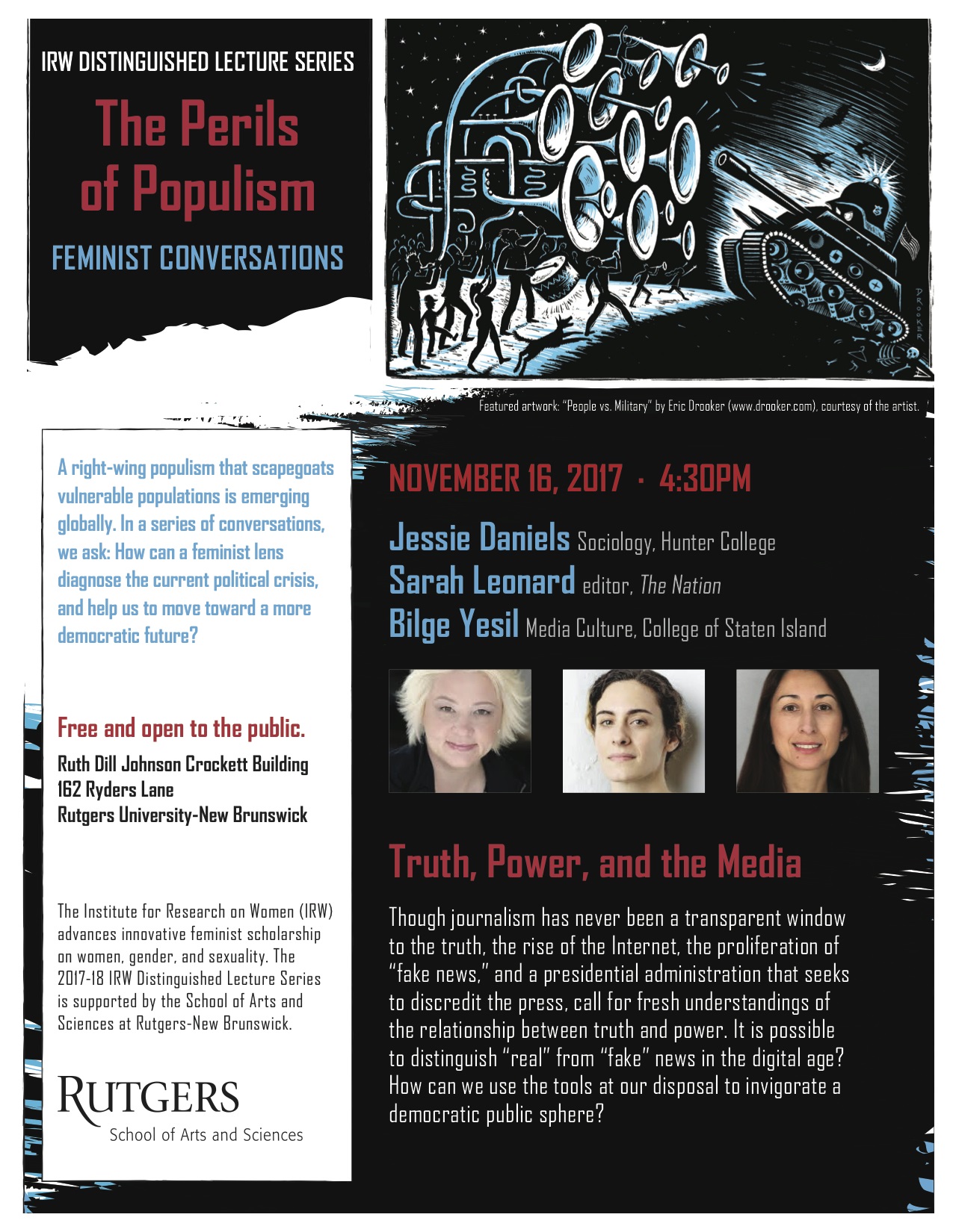 truth, power, and the media flyer